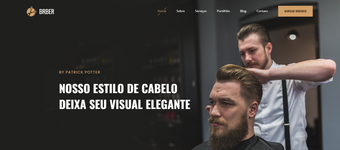 Barbearia layout